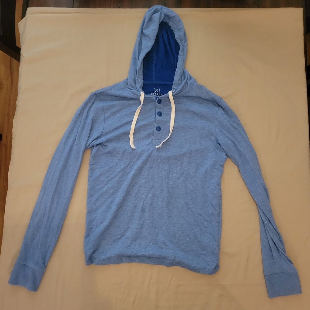 Blue Pullover Hoody